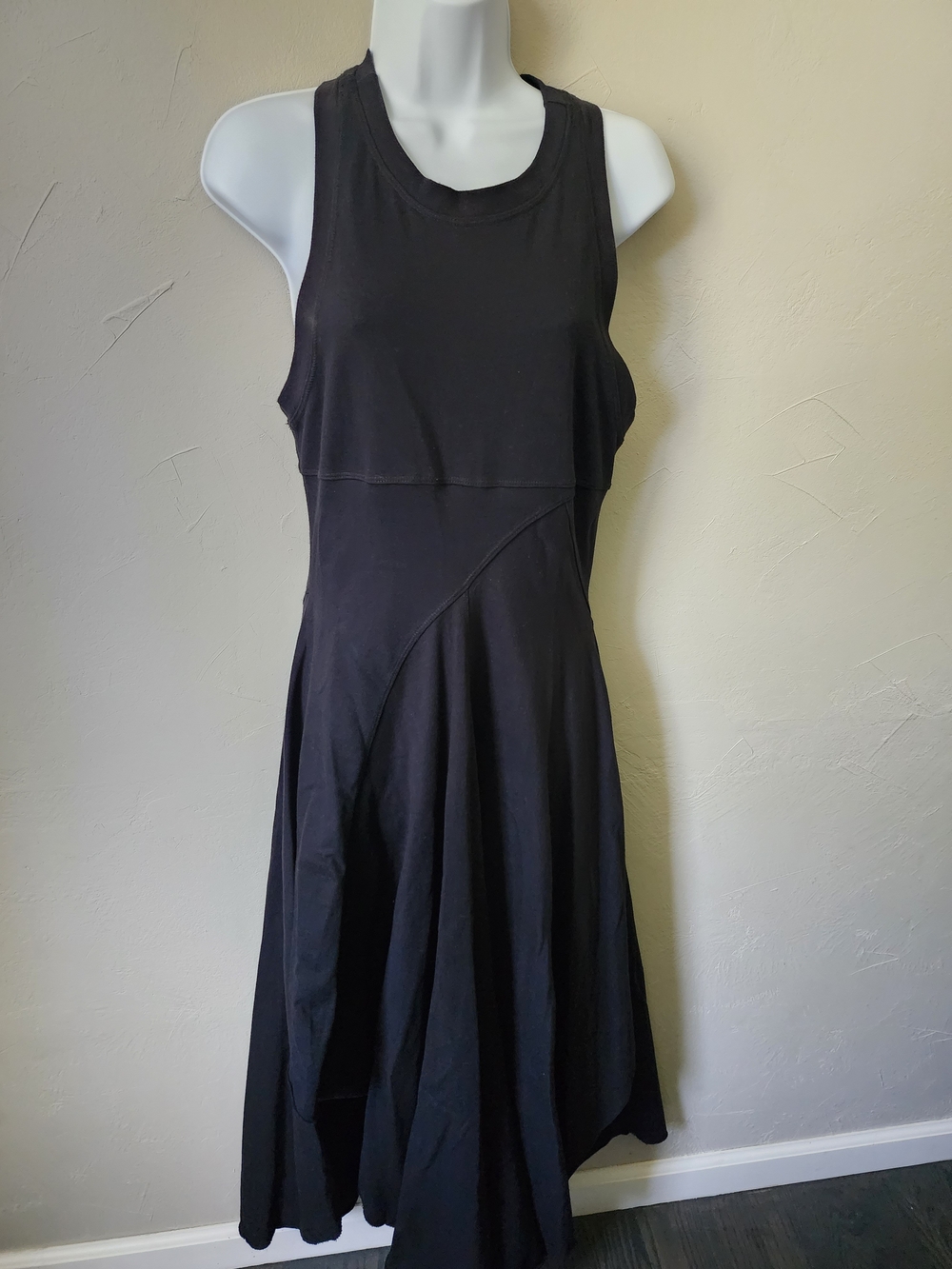 FP Beach Sleeveless Black Midi Dress Size Small